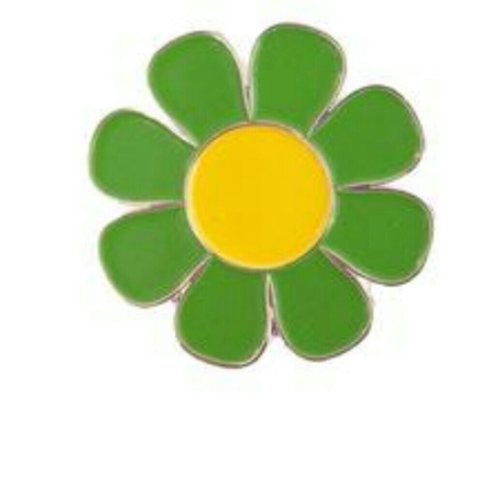 Flower power pin